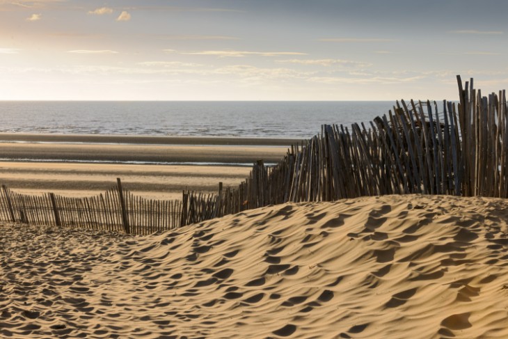 formby beach at sunrise
